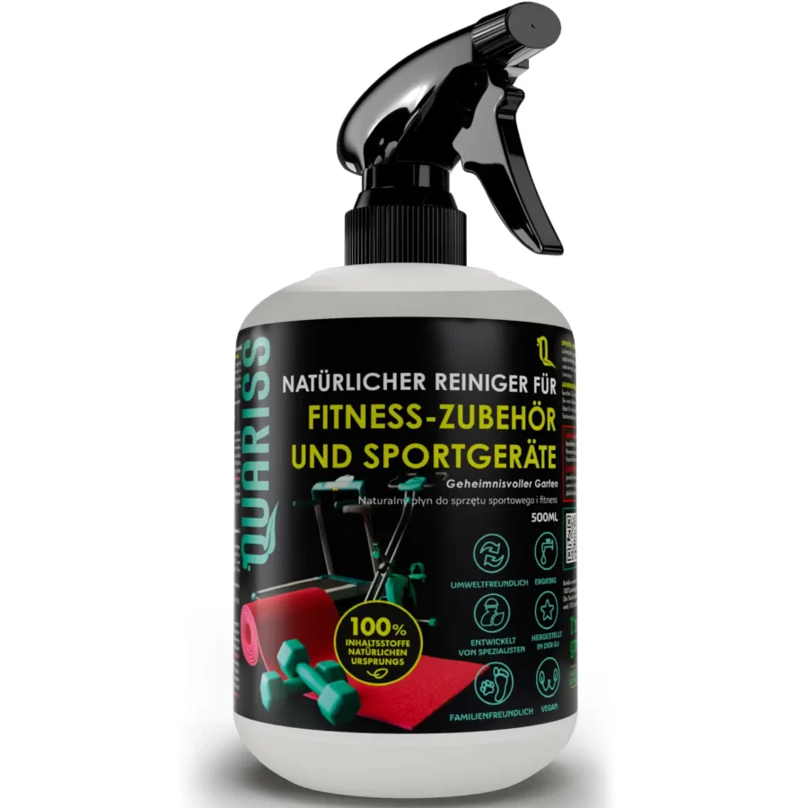 Quariss natūralus valiklis sporto ir treniruoklių įrangai, 500 ml