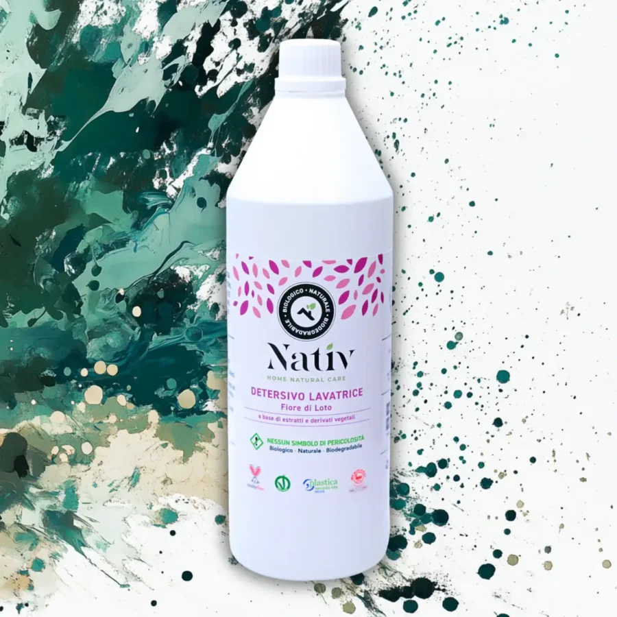 Nativ audinių skalbiklis, lotoso žiedų kvapas, 1000 ml