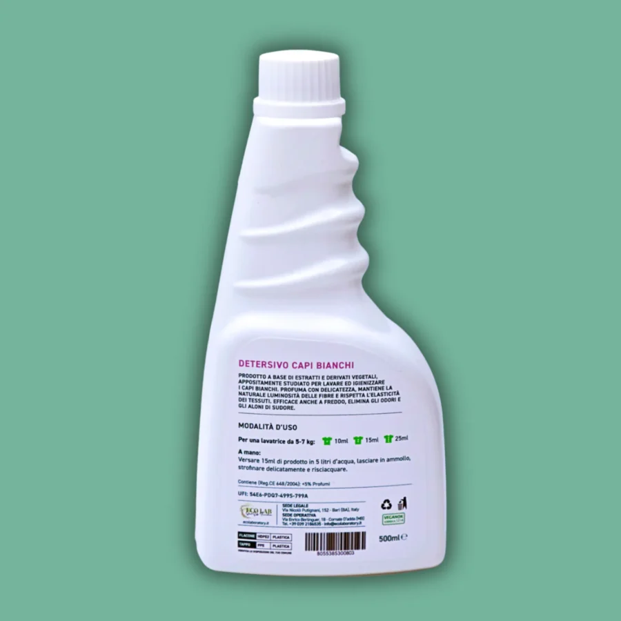 Nativ Detergent for Whites, 500ml