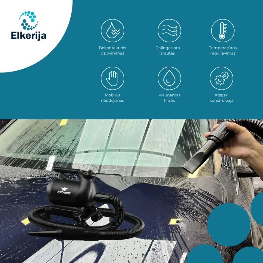 A-12 automobilio džiovintuvas