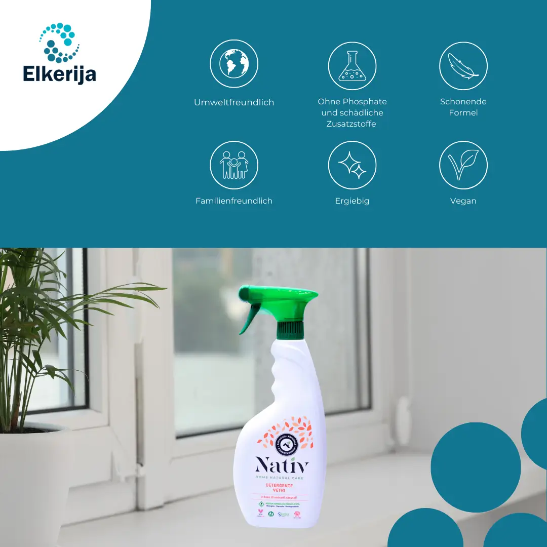 Nativ Glasreiniger, 750 ml