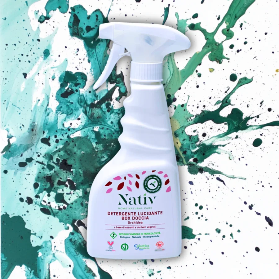 Nativ dušo kabinos valymo ir poliravimo priemonė su orchidėjų aromatu, 500 ml