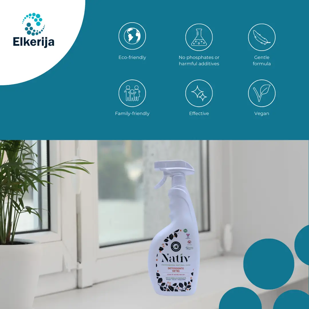 Nativ professional glass cleaner, 750 ml