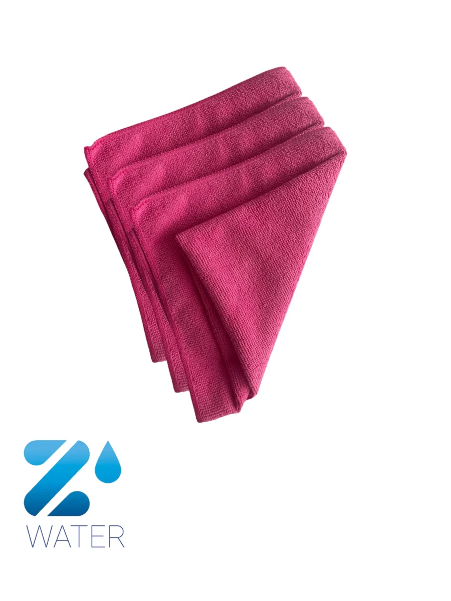 Z-WATER mikropluošto šluostė raudona 40×40