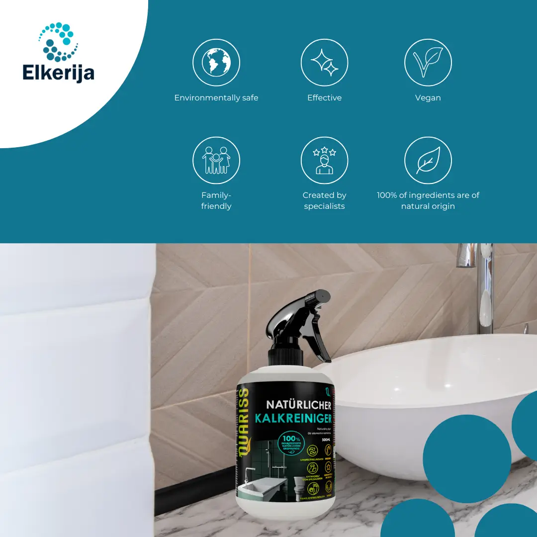 Quariss Natural Limescale Cleaner, 500 ml