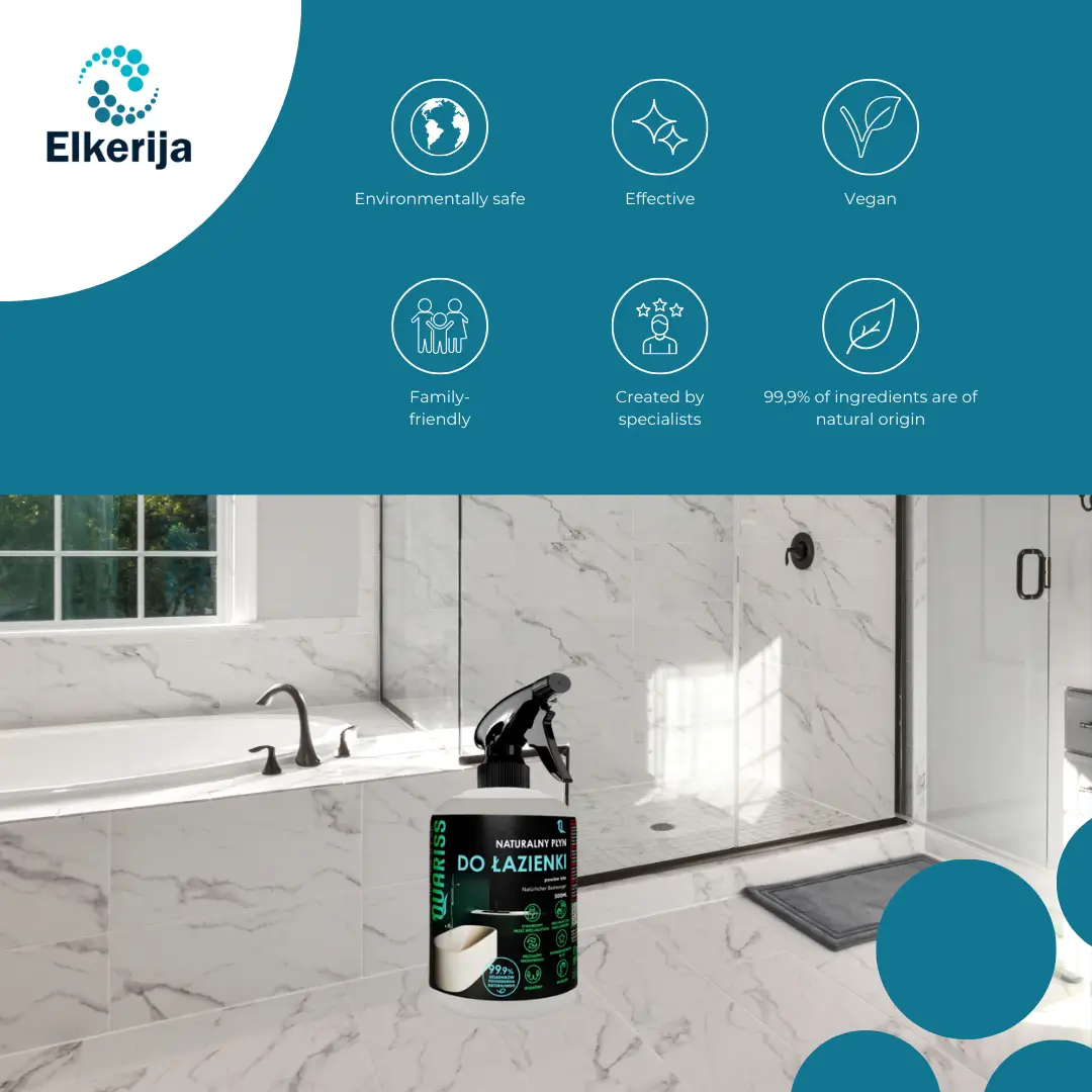 Quariss Natural Bathroom Cleaner, 500 ml