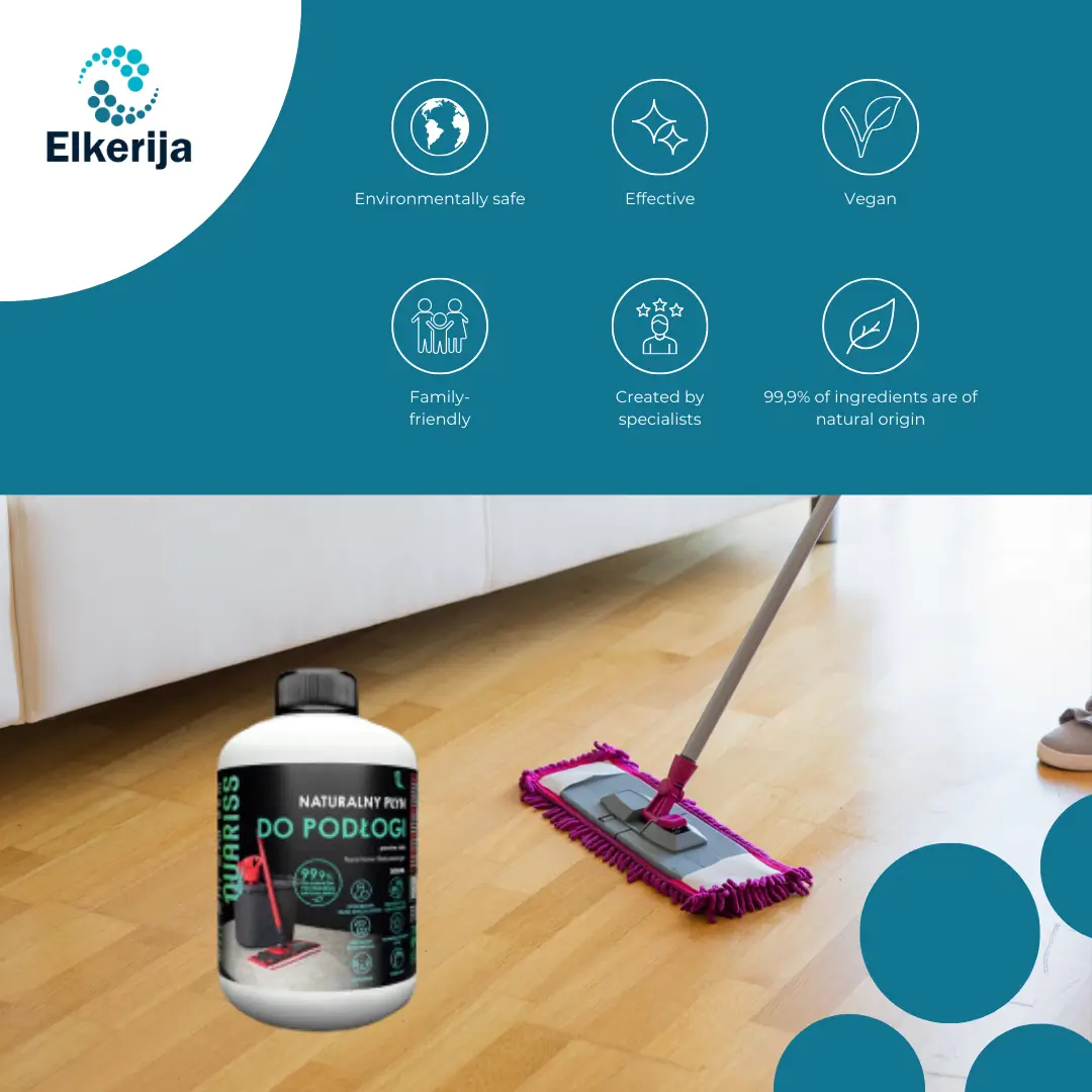 Quariss natural detergent for washing machines and dishwashers, 500 ml