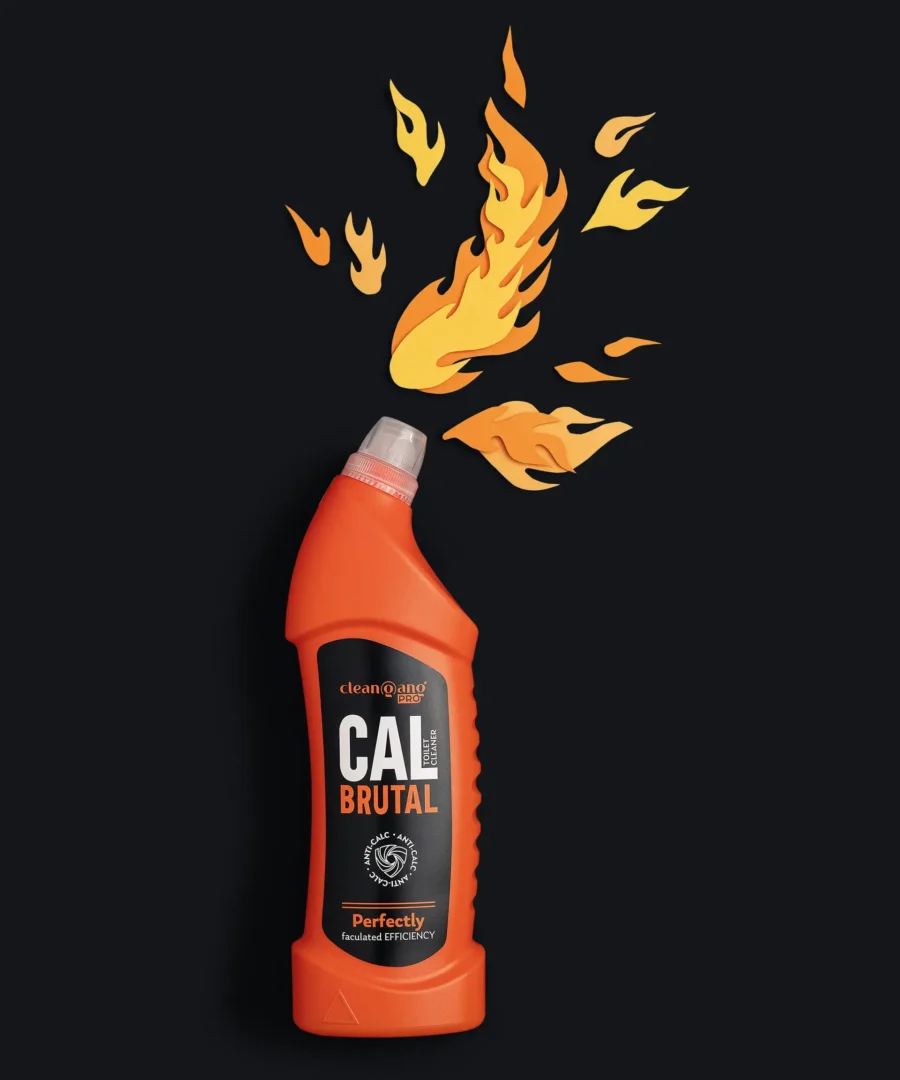 Cleangang Toilet Cleaner „Cal Brutal" descaling gel, 1000 ml