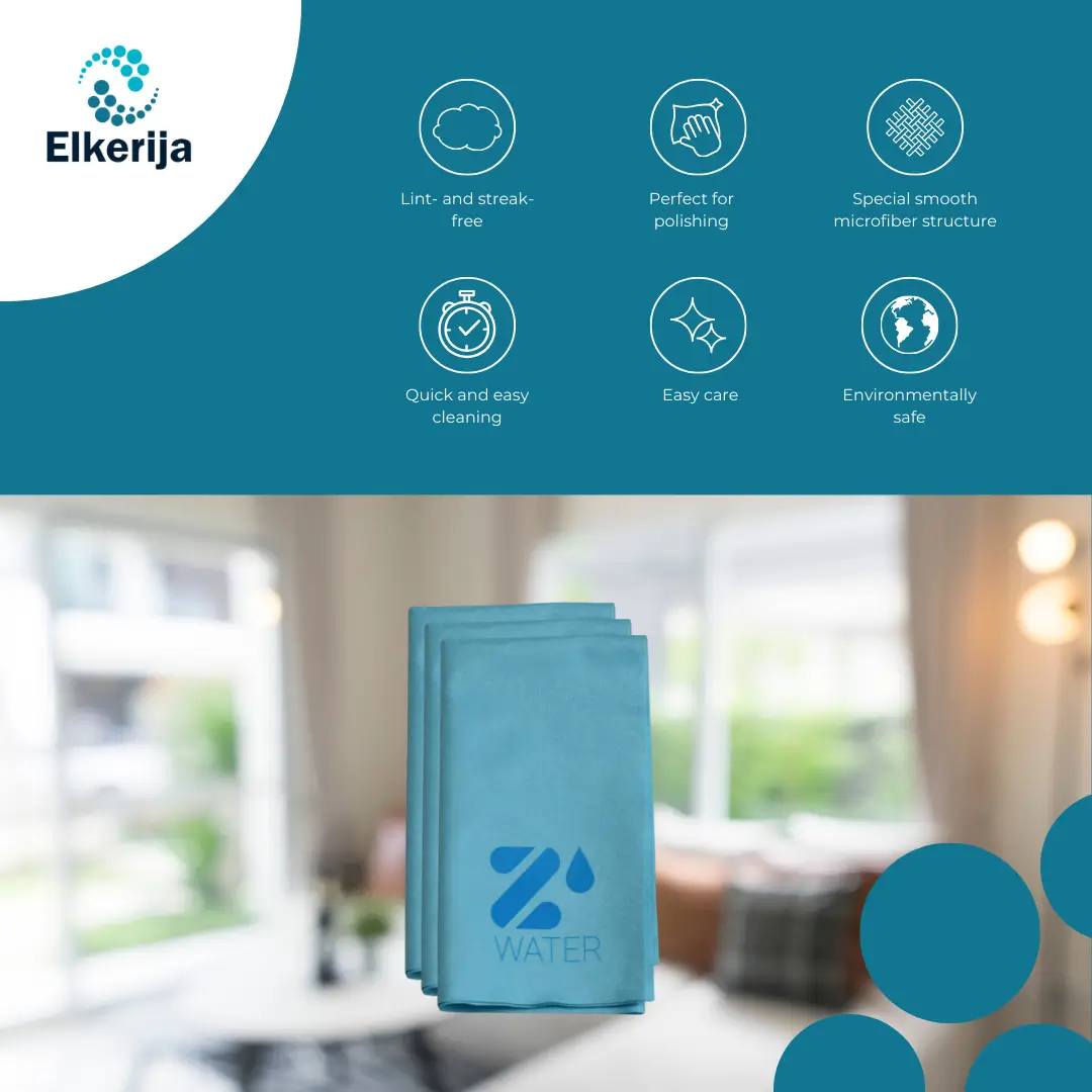 Z-WATER microfiber polishing cloth Z-WATER Microfiber Polishing Cloth 40×38 cm