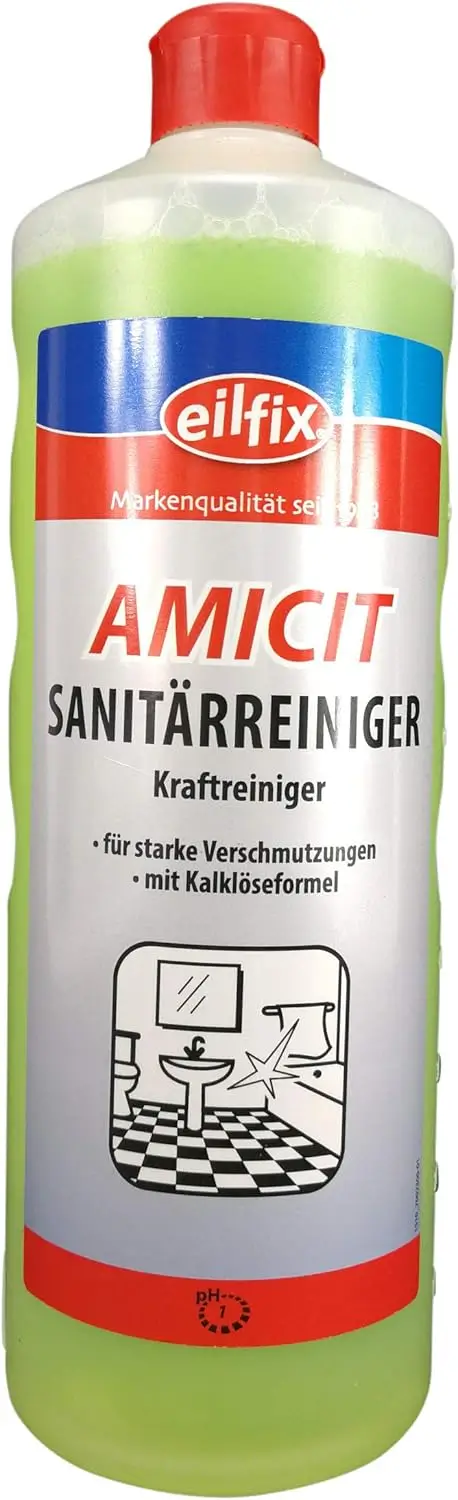 Amicit sanitary cleaner for limescale and soap scum, 1000 ml