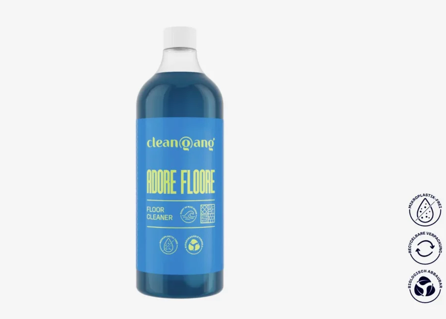 Cleangang Adore Floore grindų valiklis su gaiviu „Blue Ocean" aromatu, 1000 ml