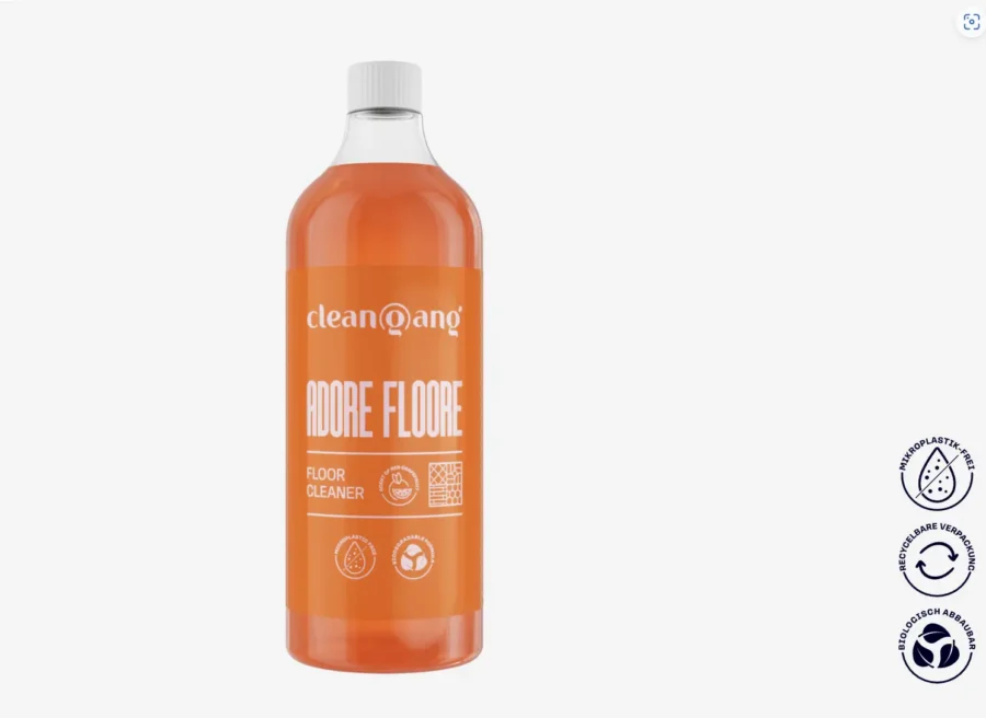Cleangang Adore Floore grindų valiklis su gaiviu greipfrutų aromatu, 1000 ml