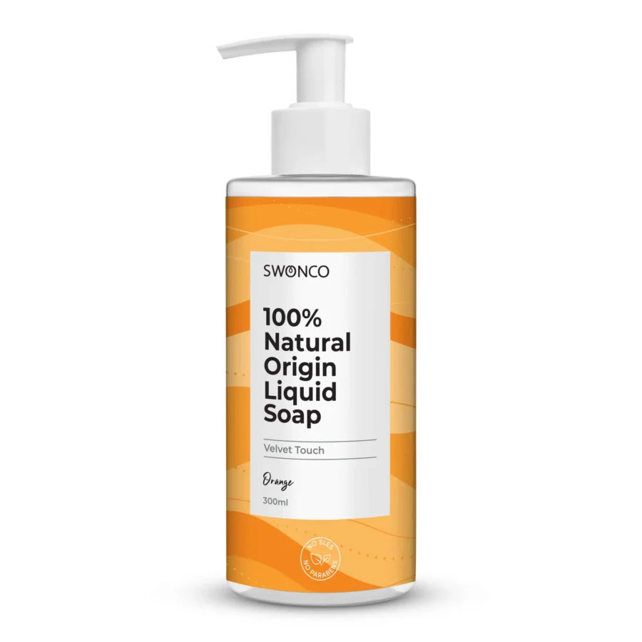 Swonco Natural Liquid Soap , 300 ml (100% Natural Origin, Scented with )