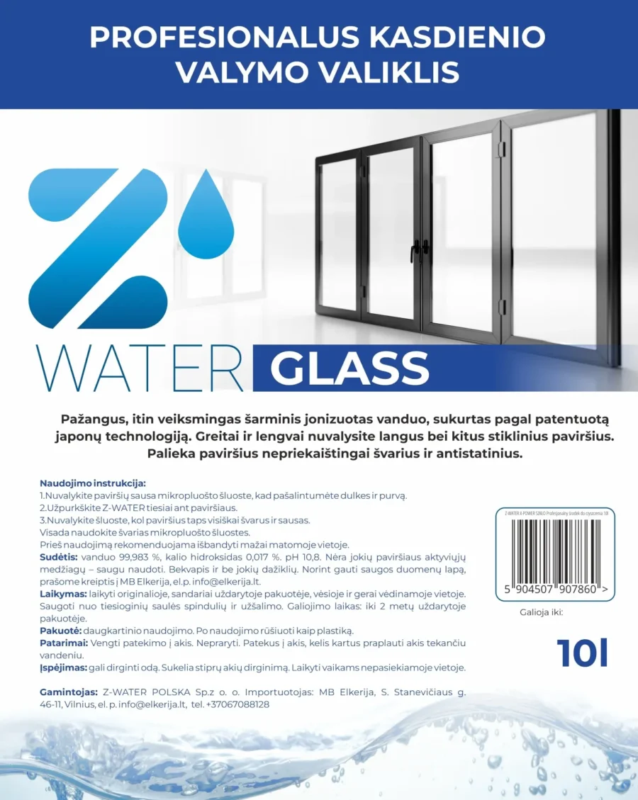 Z-Water Glass, 10L