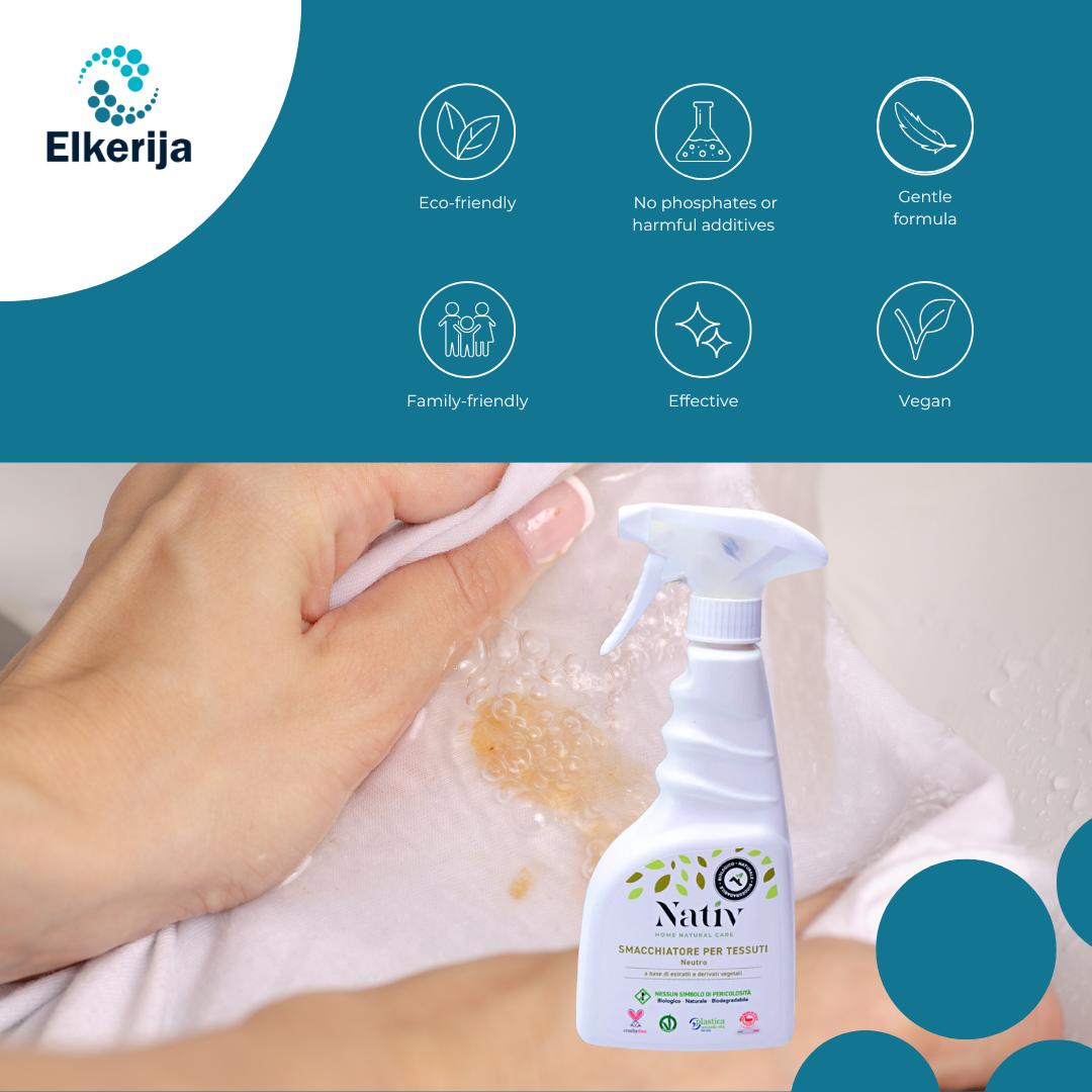 Nativ Stain Remover for Fabrics, 500 ml